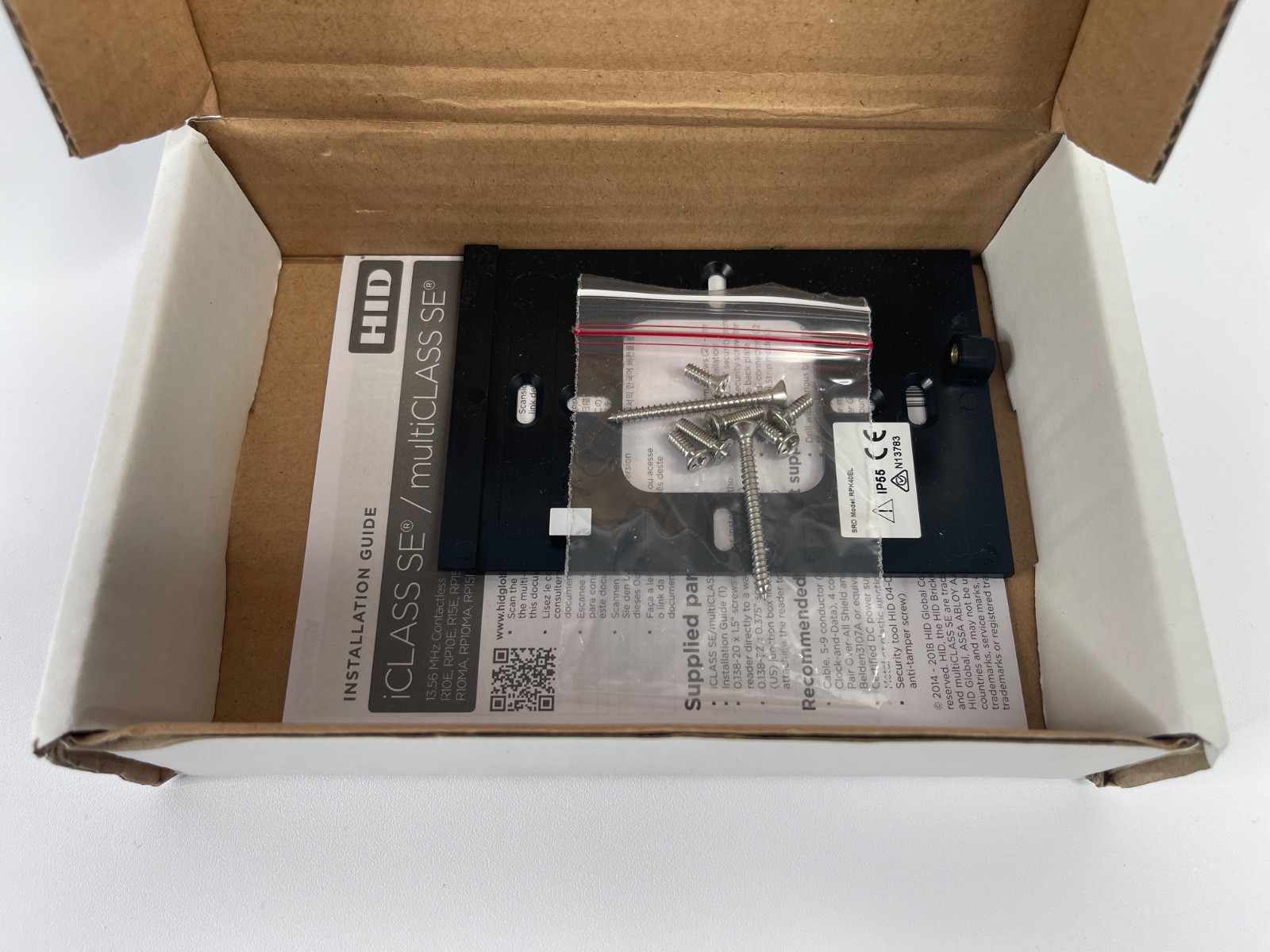HID multiCLASS SE RPK40 Keypad Wall Switch Reader 921LTNNEK00000 Black New gallery