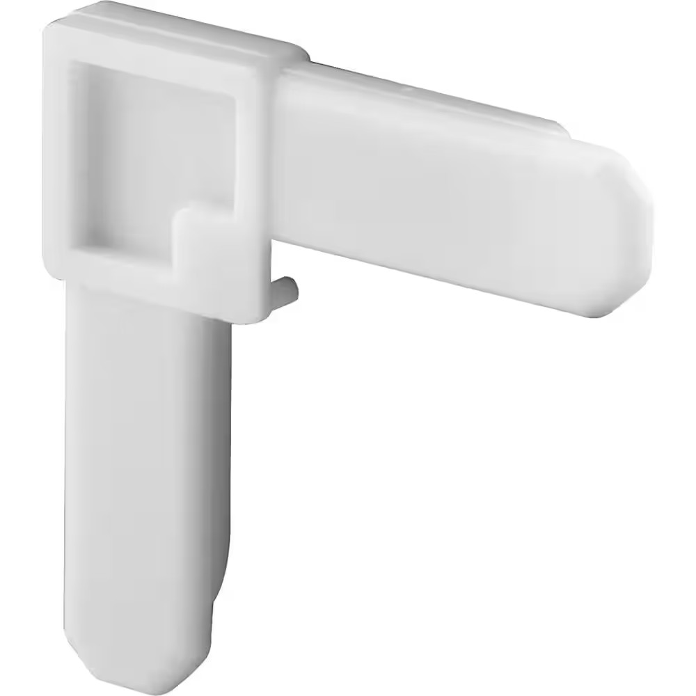 Screen Frame Corner, 5/16 In. X 3/4 In., White Plastic (50-Pack) gallery