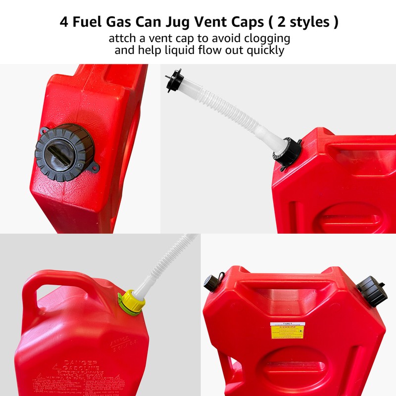 5 SETS Replacement Gas Can Spout fit Blitz, Midwest ,Scepter, Briggs&Stratton gallery