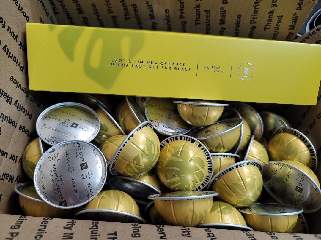 VERTUO LINE Nespresso Exotic Liminha Over Ice 100 Capsules BULK/LOOSE gallery