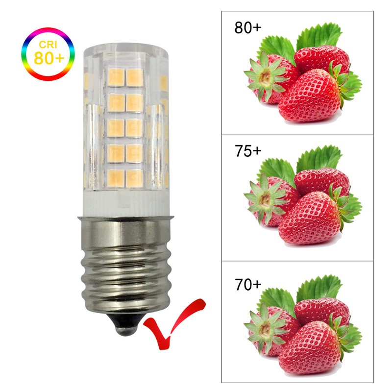 5pcs E17 C9 Intermediate Base LED bulb 64-2835SMD Ceramics Light 5W 110V Lamp H gallery