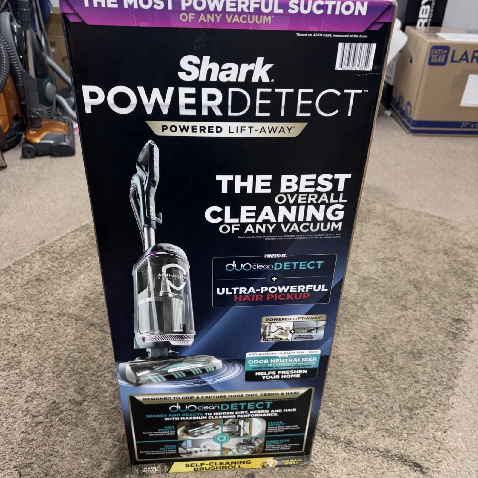 BRAND NEW!! Shark PowerDetect Upright Powered Lift-Away Vacuum Cleaner AZ4000 gallery