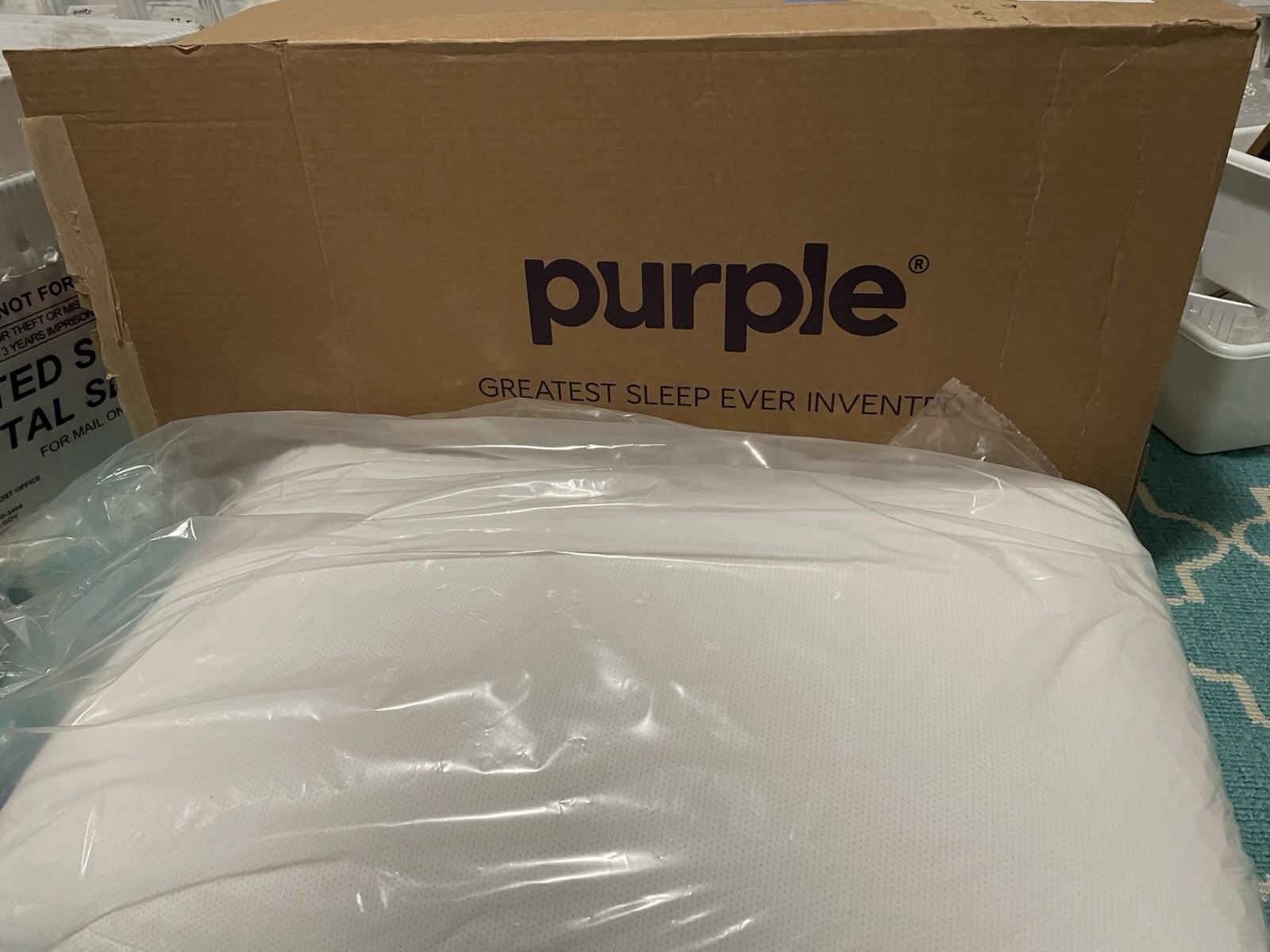 purple harmony pillow standard medium(open Box ) gallery