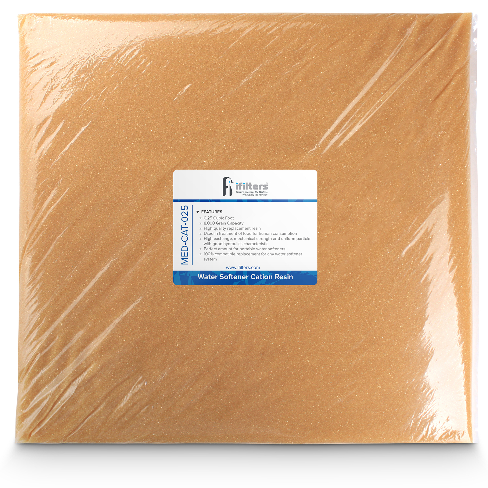 Water Softener Resin High Quality Replacement Cation 100% Ion Exchange 0.25 CuFt gallery