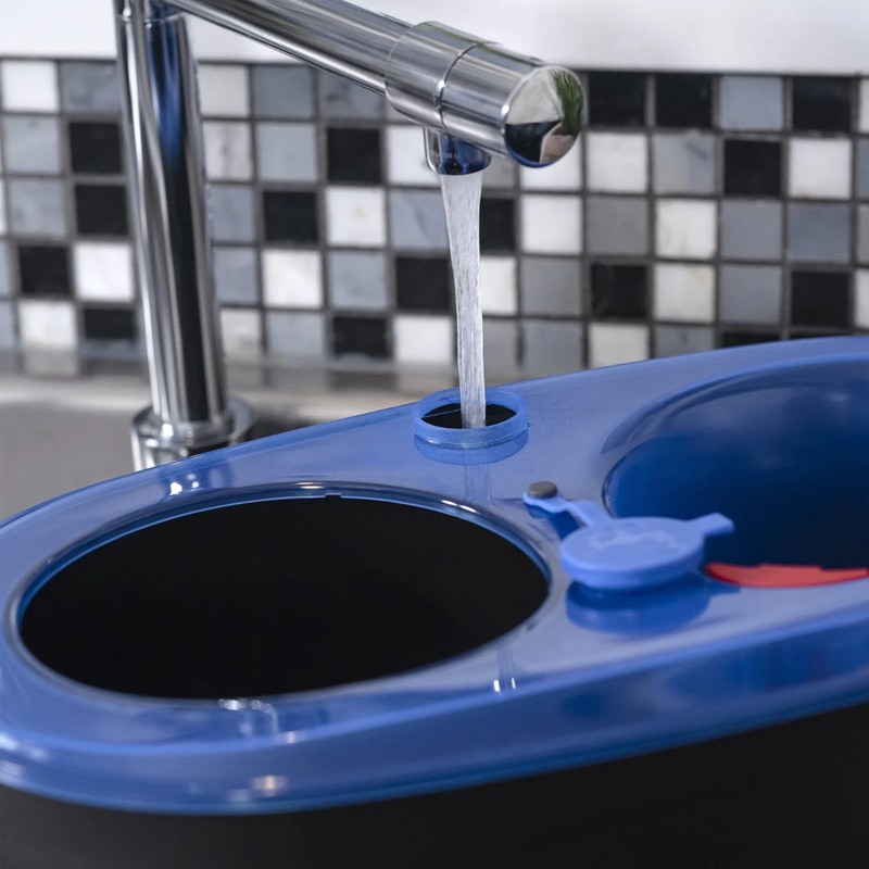 O-Cedar RinseClean Spin Mop & Bucket System, Clean with Water- No Import Fees gallery