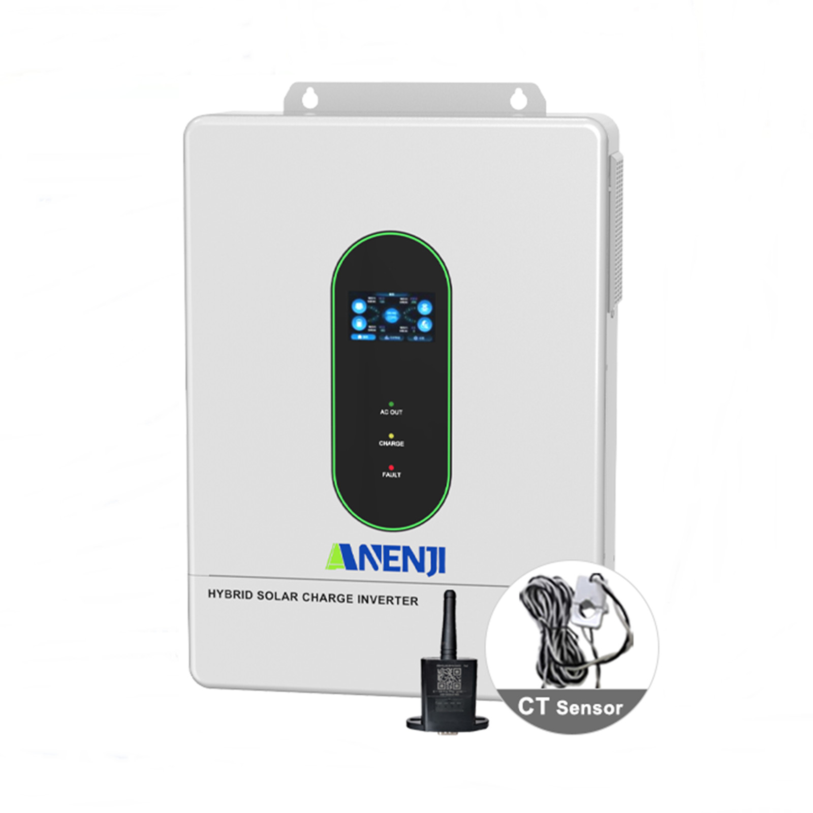 12KW 48V Hybrid Solar Inverter Split Phase 120V/240Vac Dual MPPT 200A Parallel gallery