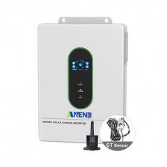 12KW 48V Hybrid Solar Inverter Split Phase 120V/240Vac Dual MPPT 200A Parallel