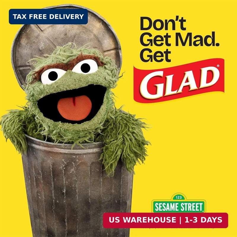 Glad ForceFlex Tall Kitchen Drawstring Trash Bags, 13 Gal, Fragrance Free, 40 Ct gallery