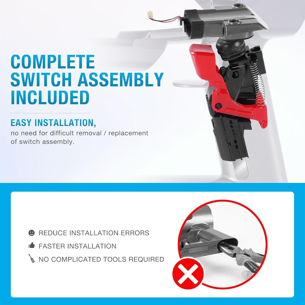 Main Body Assembly Housing 970142-01 for Dyson V11 SV14 with Screws Service Kit gallery