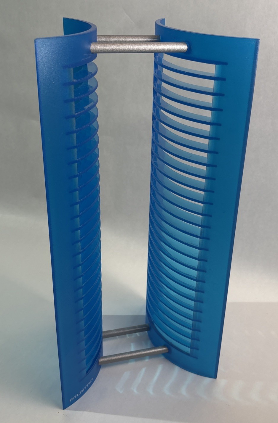 Atlantic CD Tower Storage - Futuristic Modern - Electric Blue - Fits Up To 25 gallery