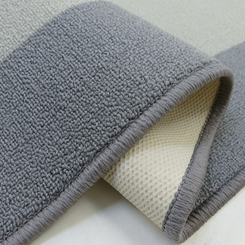 Custom Size Anti Slip Rubber Bordered Design Low Pile Runner Rug gallery