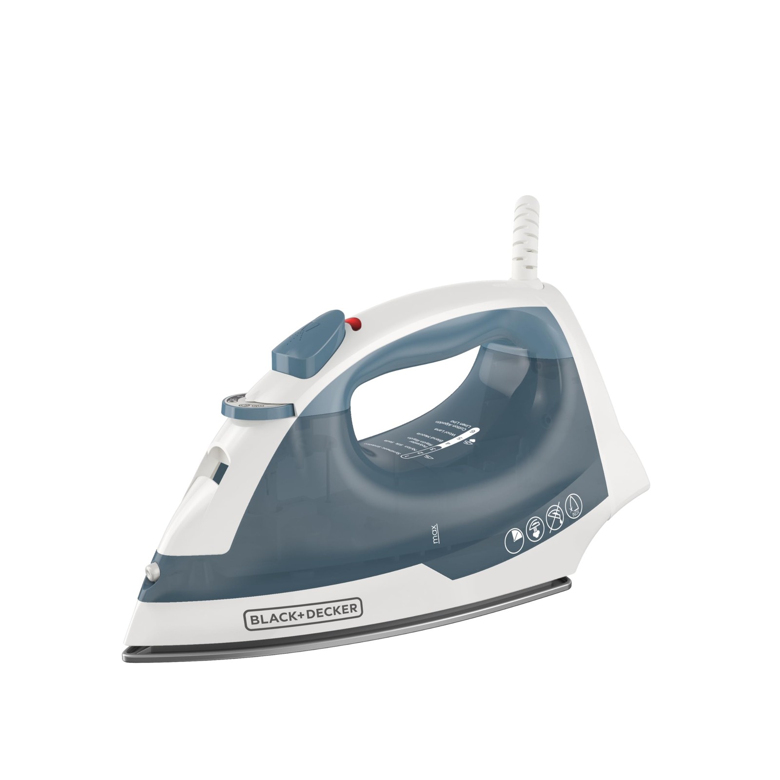 BLACK+DECKER Easy Steam Compact Iron for Clothes, Automatic Shutoff, Nonstick... gallery