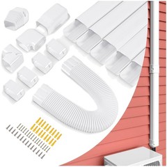 Mini Split Line Cover Kit – White