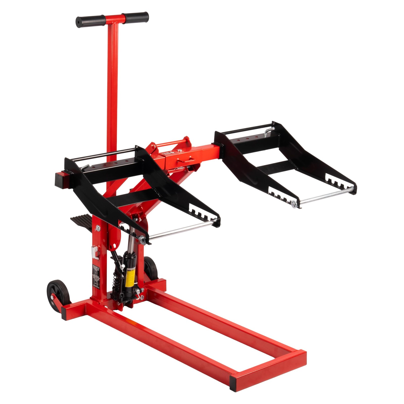 300lb Capacity, Adjustable Riding Lift Jack Heavy Duty Construction with Safe... gallery