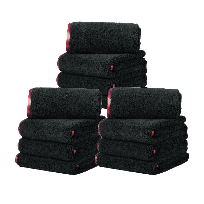 Microfiber Cleaning Cloth Towel Car Wash Detailing Towels Ultra Soft 16" x 24" gallery