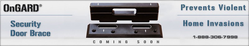 Security Door Brace | Withstands 3000 Lbs of Force | Door Security Brace | #1 gallery