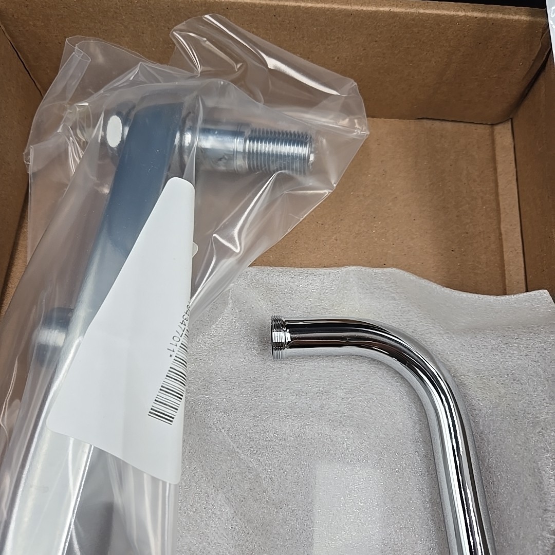 Chicago Faucet 527-Abcp Manual, 8" Mount, Commercial 2 Hole Low Arc Kitchen gallery