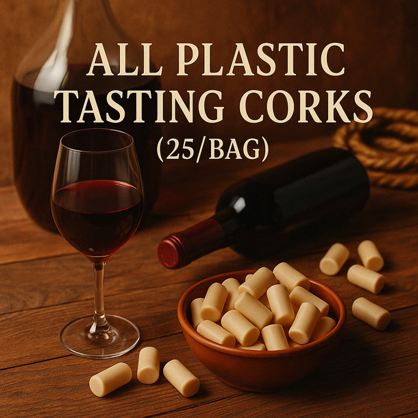 LD Carlson All Plastic Tasting Corks (25/Bag) gallery