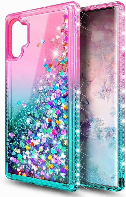 For Samsung Galaxy Note 10 10+ Plus Glitter Case Ring Holder w/ Screen Protector gallery