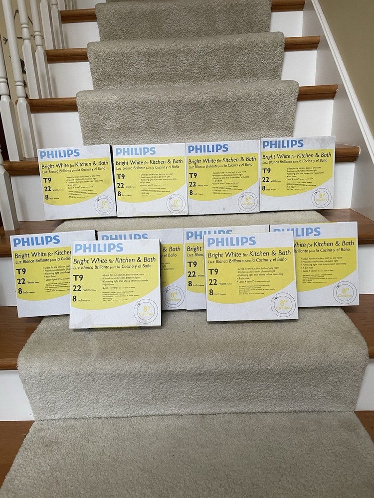Philips Circle Lights Bright White [Pack of 10]
