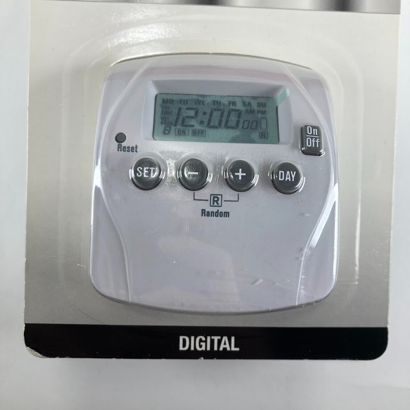 Indoor Programmable Timer 7-Day Digital Utilitech 8 Daily Settings #0608803 gallery