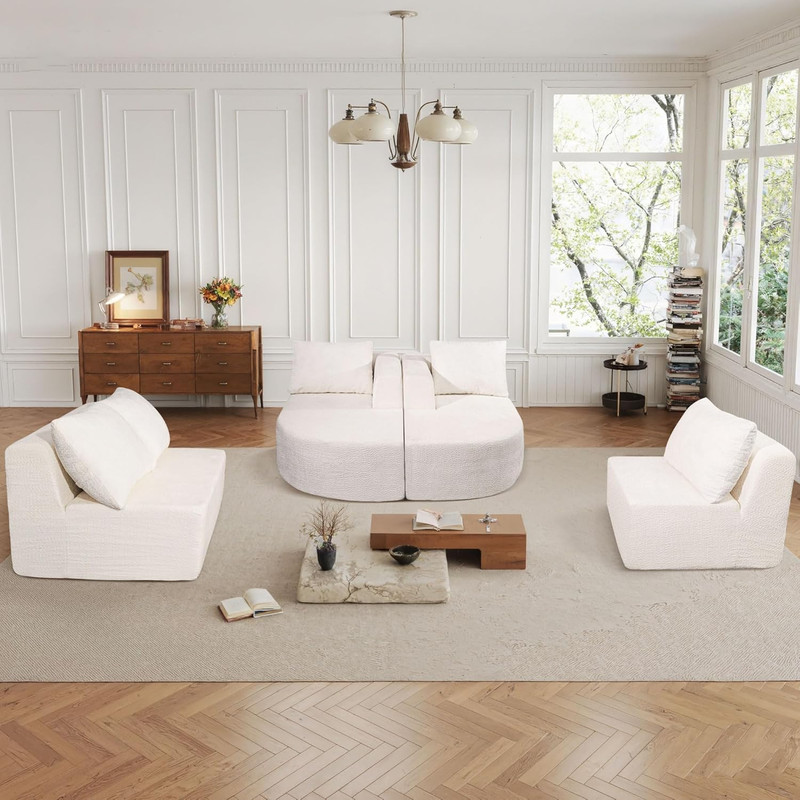 144" Oversized Sectional Sofa with Chaise Lounge, Boneless Couches for Living Ro gallery