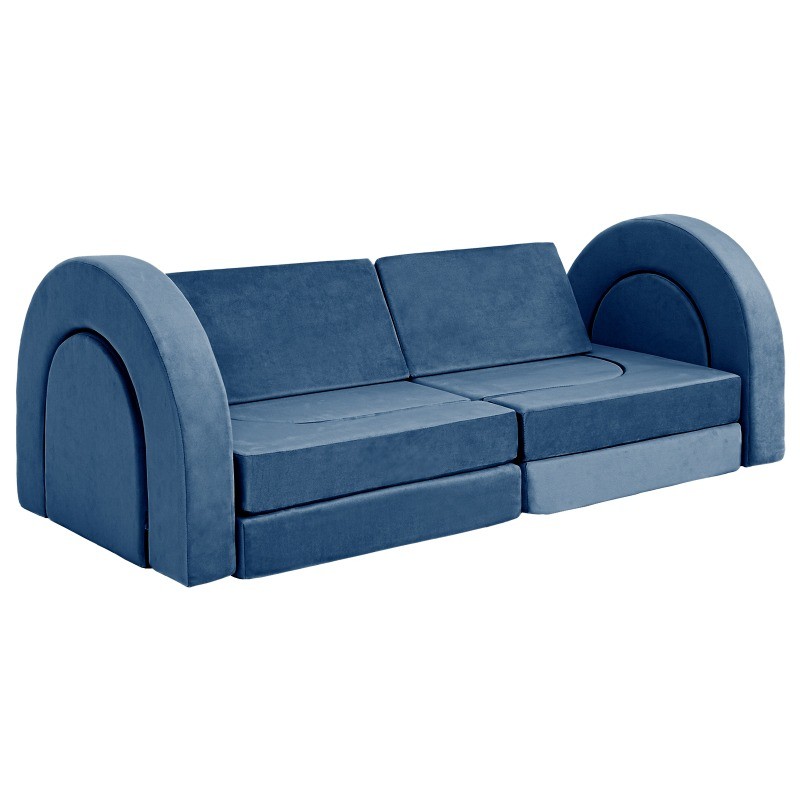 12Pcs Kids Modular Play Couch Toddler Sectional Sofa Playroom for Boys Girls gallery