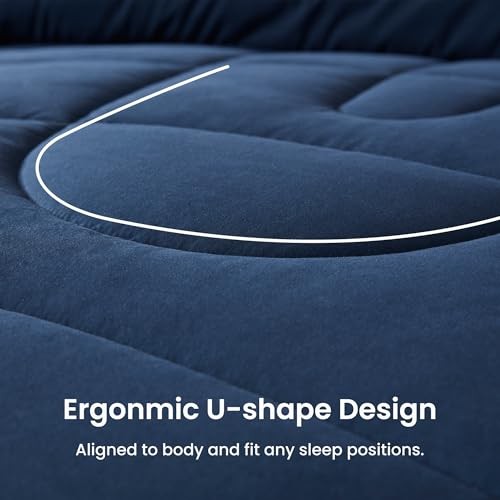 SLEEP ZONE Reversible King Size Cooling Comforter, Super Soft Bedding Duvet Down gallery