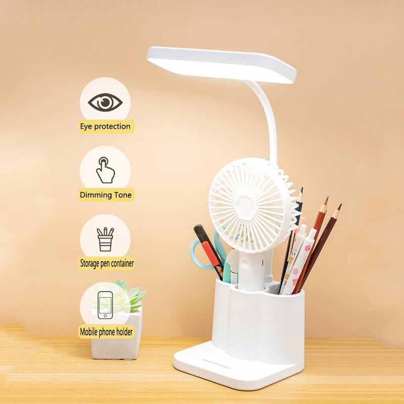LED Desk Lamp Dimmable Table Reading Light Touch Control Desktop Home Office NEW gallery