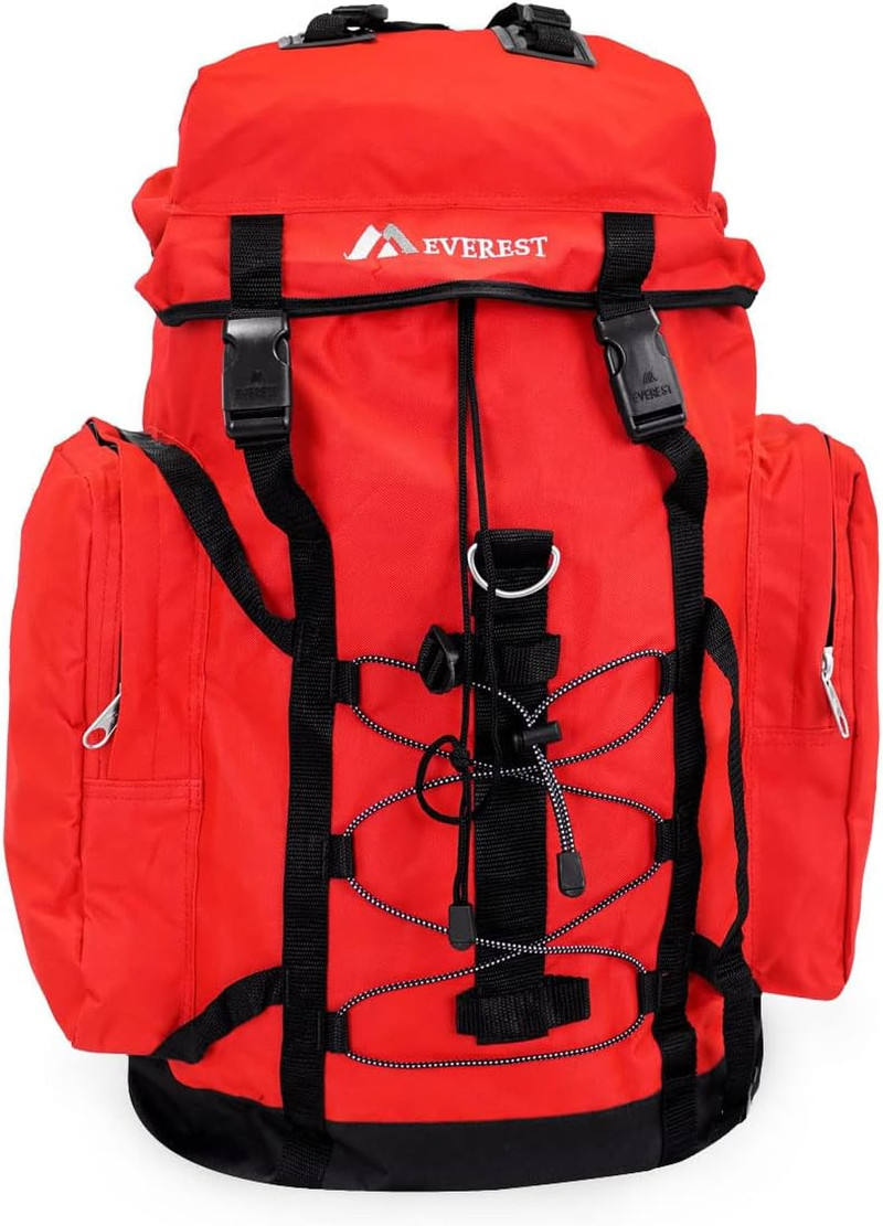 Hiking Pack, Red, One Size 2