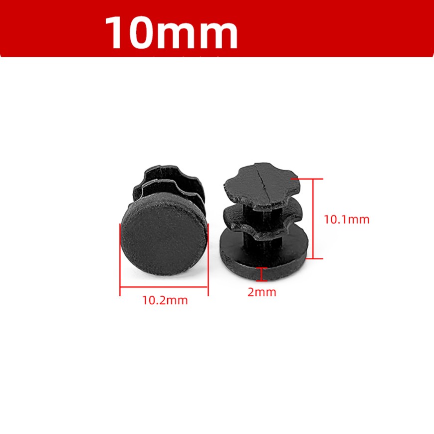 Plastic Tube End Caps Insert Bungs Blanking Plugs Furniture Chair Feet Leg gallery