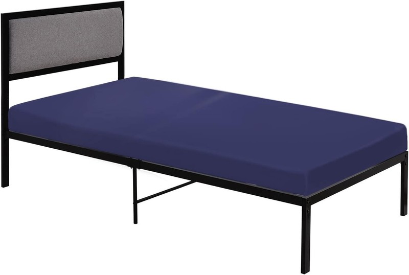 Cot Sheets 31" x 75", 2 Pack Cot Size Sheet Fitted with Narrow Twin/Camp Bunk... gallery