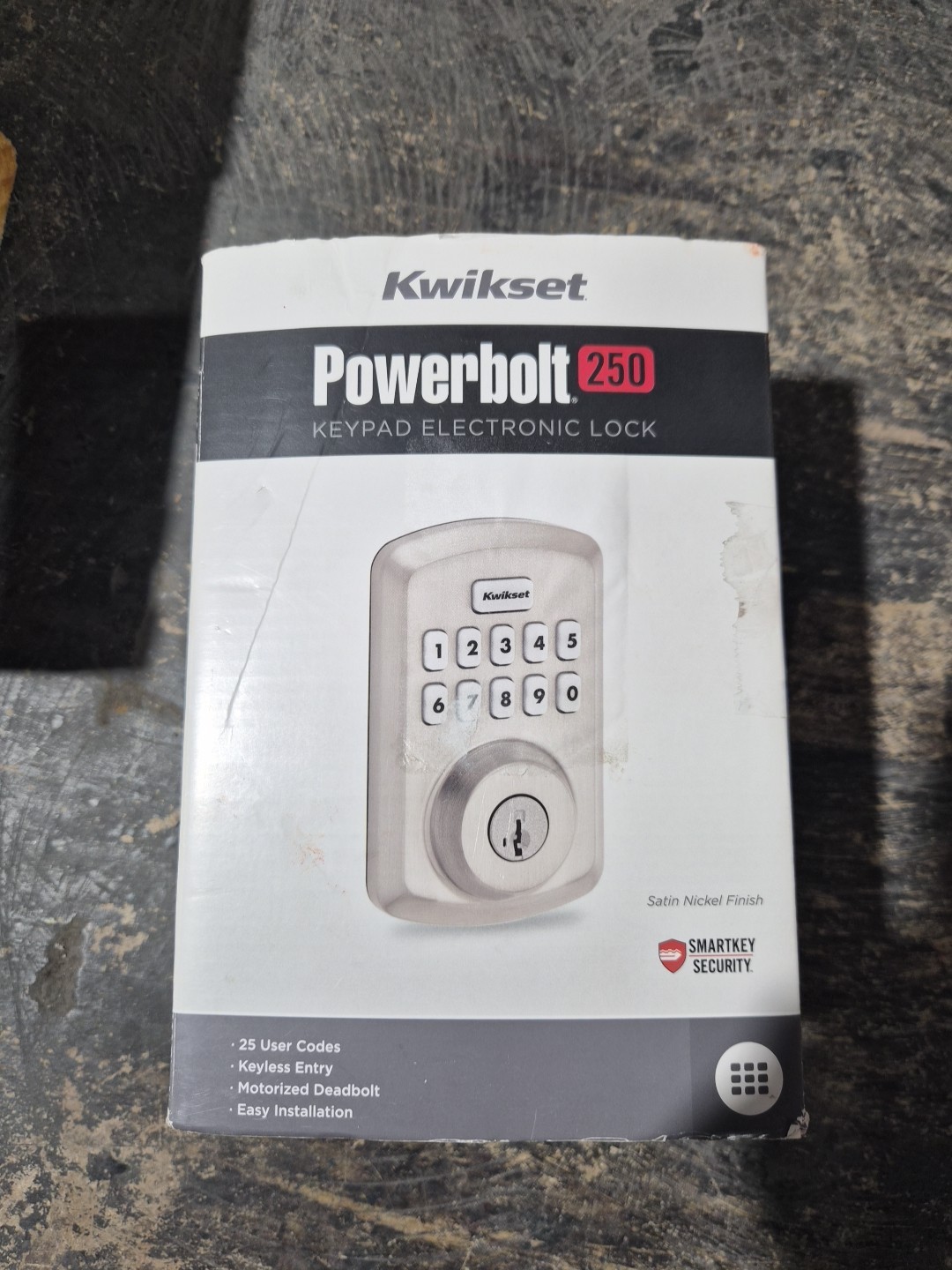 Kwikset Powerbolt 250 10-Button Keypad Satin Nickel Transitional Electronic gallery