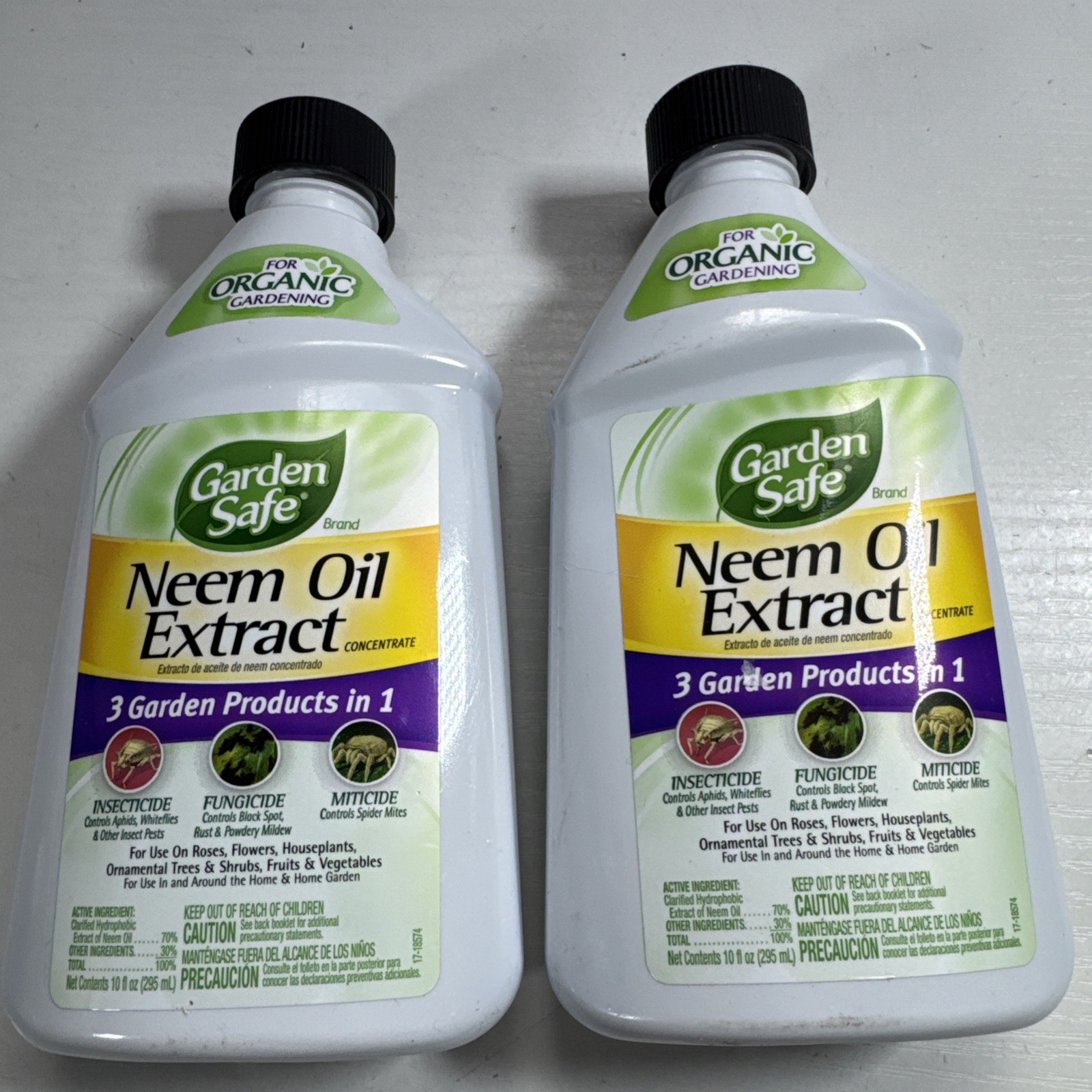 2 Pack! Garden Safe Neem Oil Extract Concentrate for Organic Gardening 2PACK! gallery