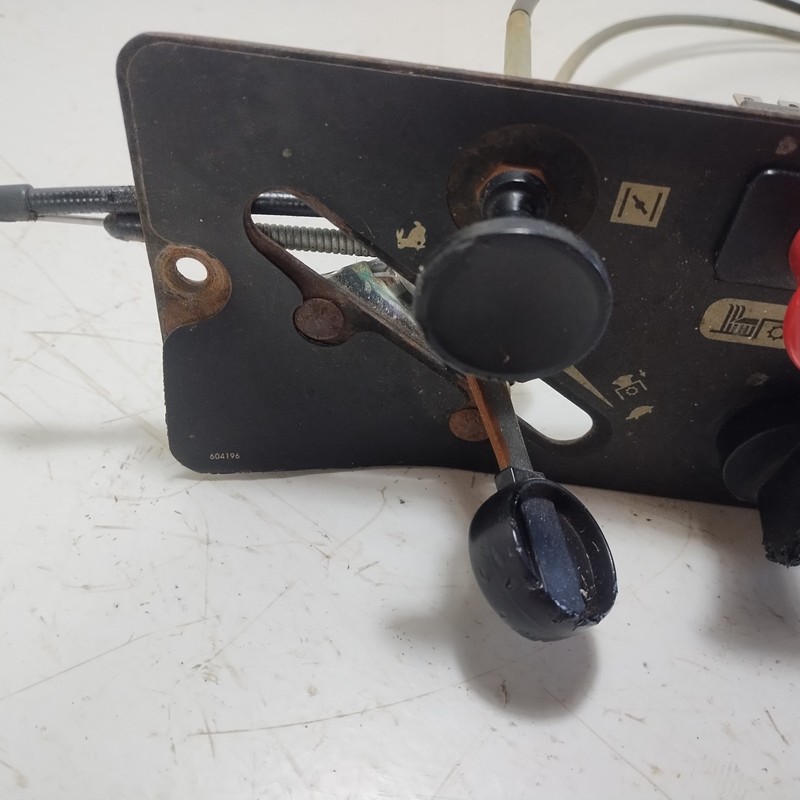Hustler Raptor 52'' Zero Turn Throttle Choke Instrument Control Panel 551898 gallery