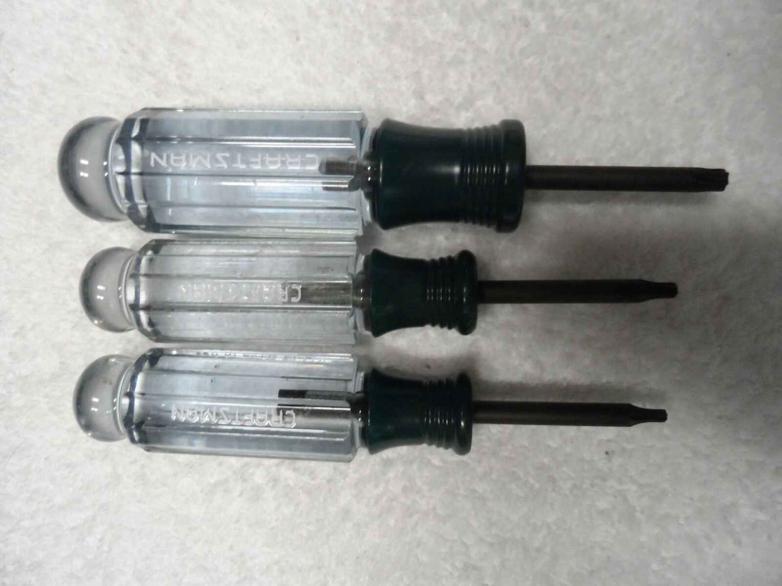 Craftsman Torx Stubby Screwdriver Set, made in USA (T10, T15, T25) - 3 pcs gallery
