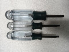 Craftsman Torx Stubby Screwdriver Set, made in USA (T10, T15, T25) – 3 pcs