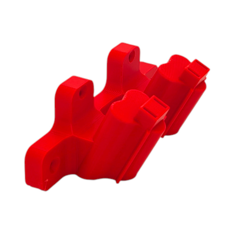 Double Angled Tool Mount for Milwaukee M12 – Wall Holder for 2 Tools gallery