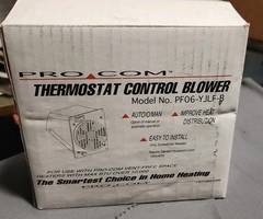 Pro Com Thermostat Control Blower Space Heater BTU OVER 10, 000 New