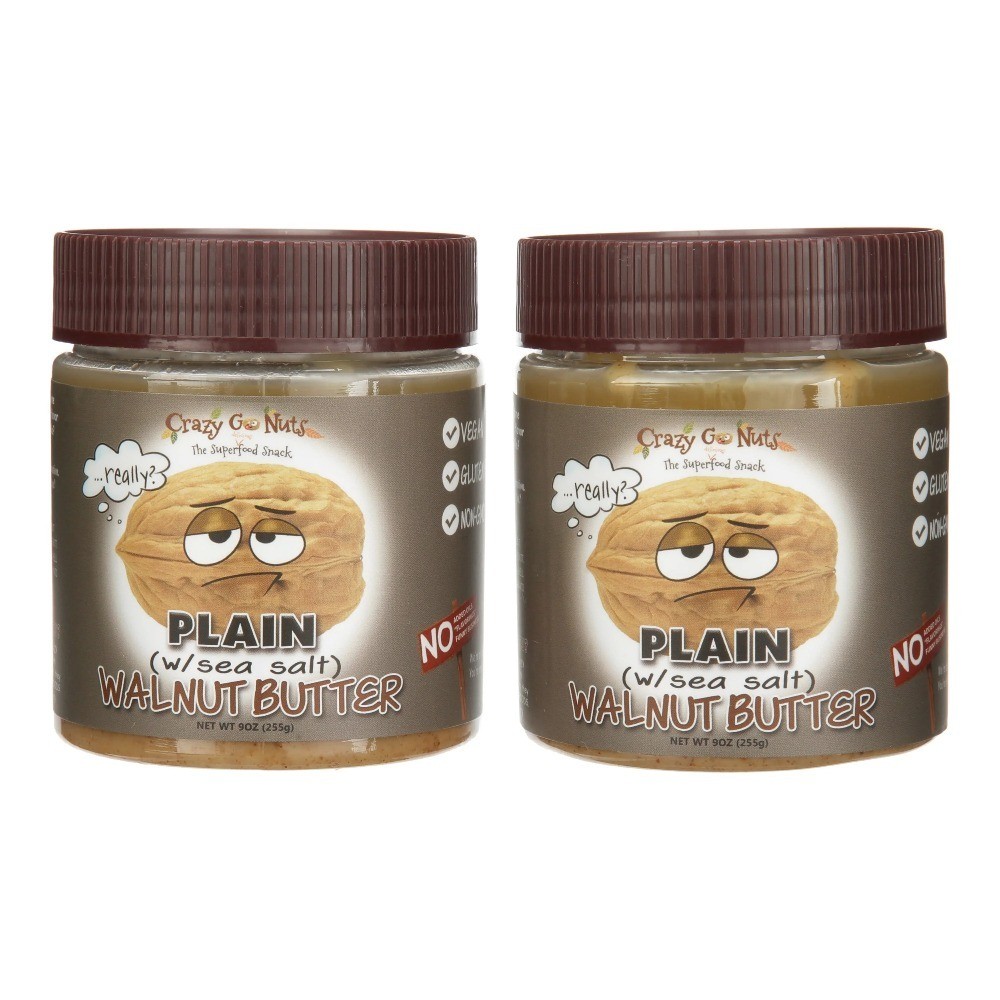 Plain with Sea Salt Walnut Butter (2-Pack) 9 oz Each gallery