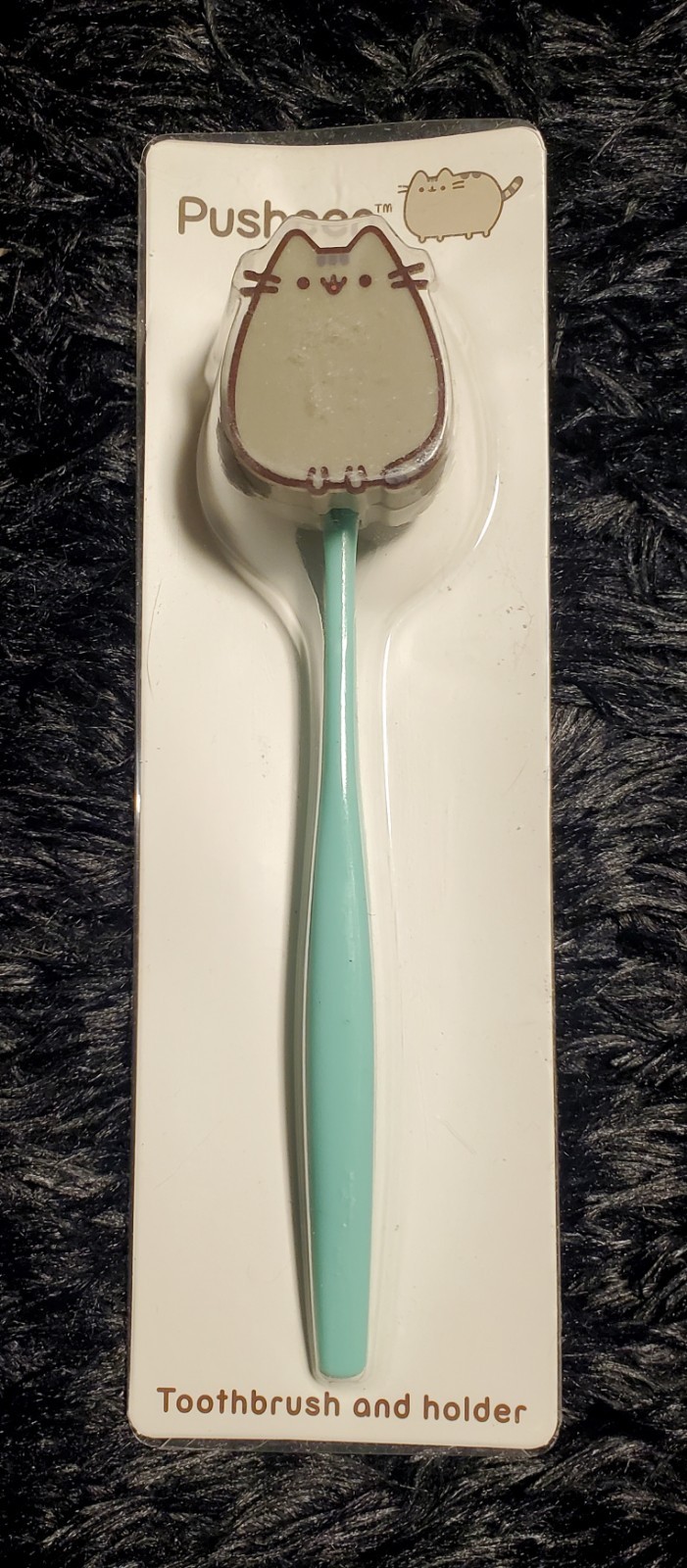 Pusheen Cat 2018 Box Exclusive - Soap Lotion Dispenser & Toothbrush. Brand New! gallery