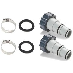 TonGass 2Pack Replacement Threaded to Clamp Style Hose Adapter for Intex Pool…