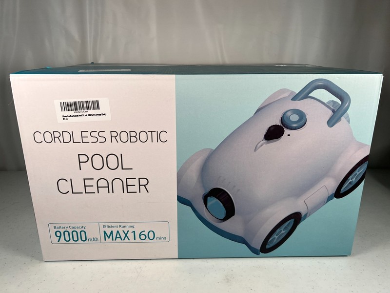 Cordless Robotic Pool Cleaner Automatic Pool Vacuum for In-Ground/Above GREY gallery