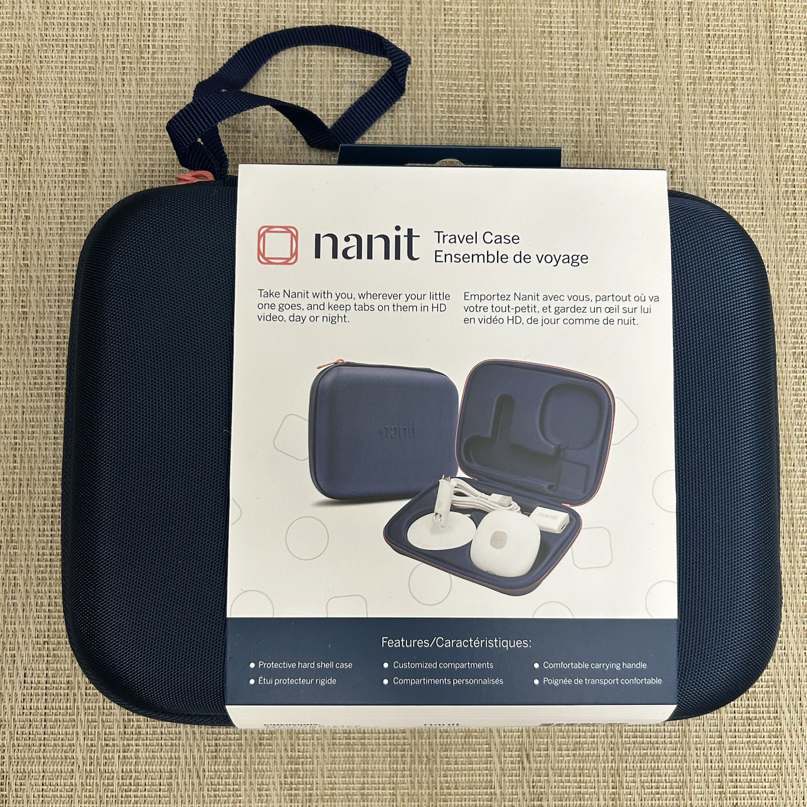 Nanit Travel Case Protective Hard Shell Carrying Case Pro Baby Monitor gallery