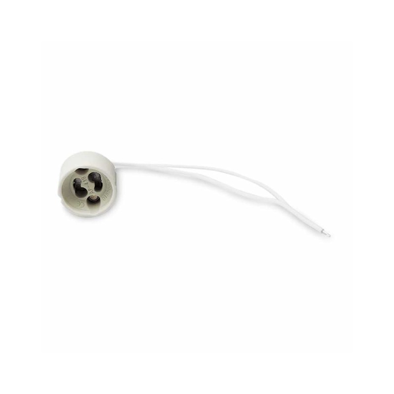 10 PCS - Wire Connection Socket Holder for GU10 LED Light or Hologen Light Bulb gallery