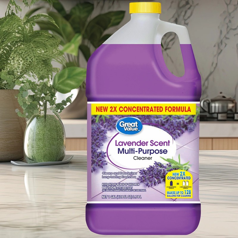 (3 pack) Multi Purpose Cleaner, Lavender Scent, 128 fl oz gallery