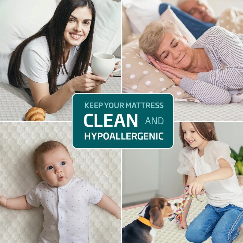 Verlu Waterproof Mattress Protector - King gallery