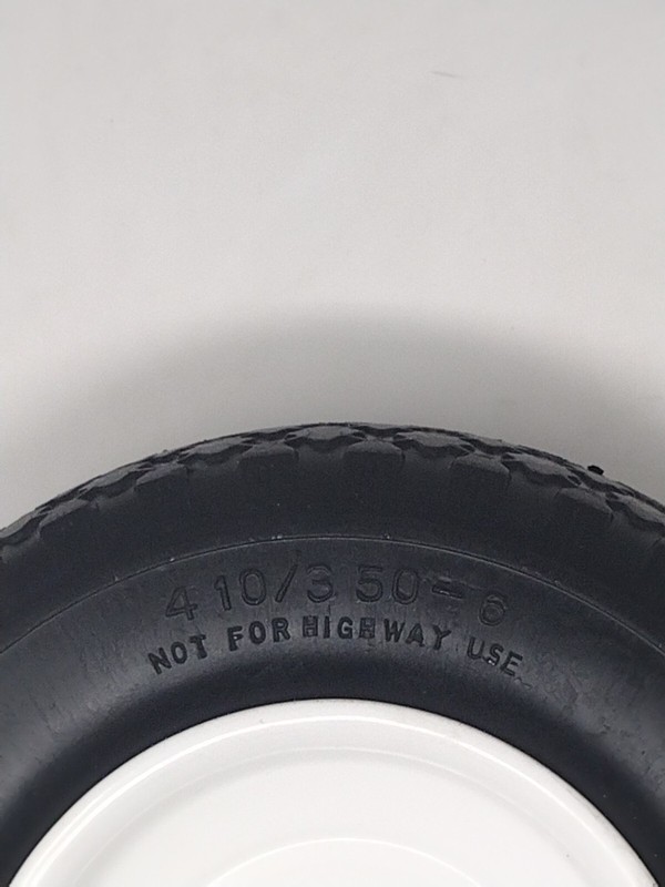 12" Flat Free Solid Polyurethane All-Purpose Tire for Trailer Dollies Hand gallery