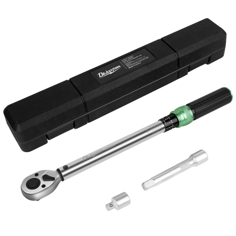 Torque Wrench Adjustable Torque Wrench 1/2" Drive 14.76-162.36ft.lb/20-220n.m gallery