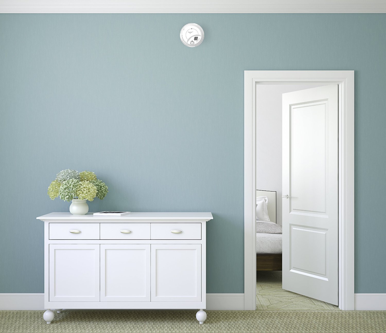 First Alert SC9120B Combination Carbon Monoxide & Smoke Alarm AC Power Authentic gallery